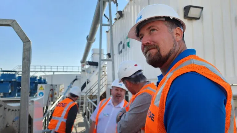 The future of aggregate recycling. The mineralocity team tours a new CDE plant
