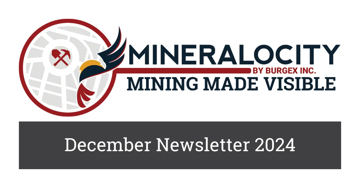 Mineralocity December Newsletter 2024